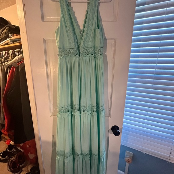 Teal maxi dress - Picture 3 of 5